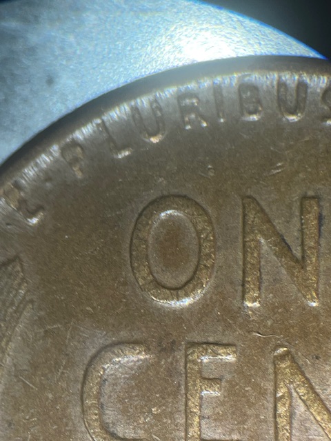1950-Lincoln-Cents--E-Pluribus-Unum--Error---Letters-